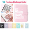 100 Envelope Challenge Binder Budgeting Binder Planner Book $5,050 Savings Challenges Binders Cash Money Organizer Envelopes